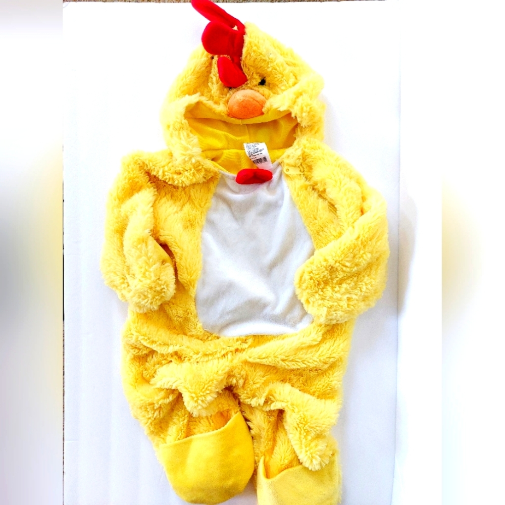 Yellow Chicken Costume size 0-6 months Halloween Farm